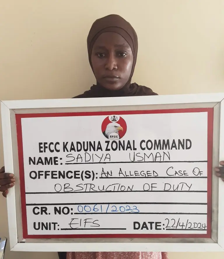 The EFCC has charged four individuals with obstructing justice in Kaduna.