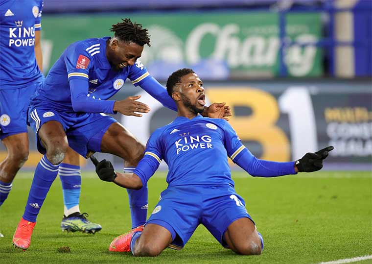 Ndidi and Iheanacho mark Leicester City’s immediate return to the Premier League with celebrations.