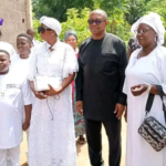 Peter Obi Pays Tribute at the Funeral of Comic Actor Mr. Ibu