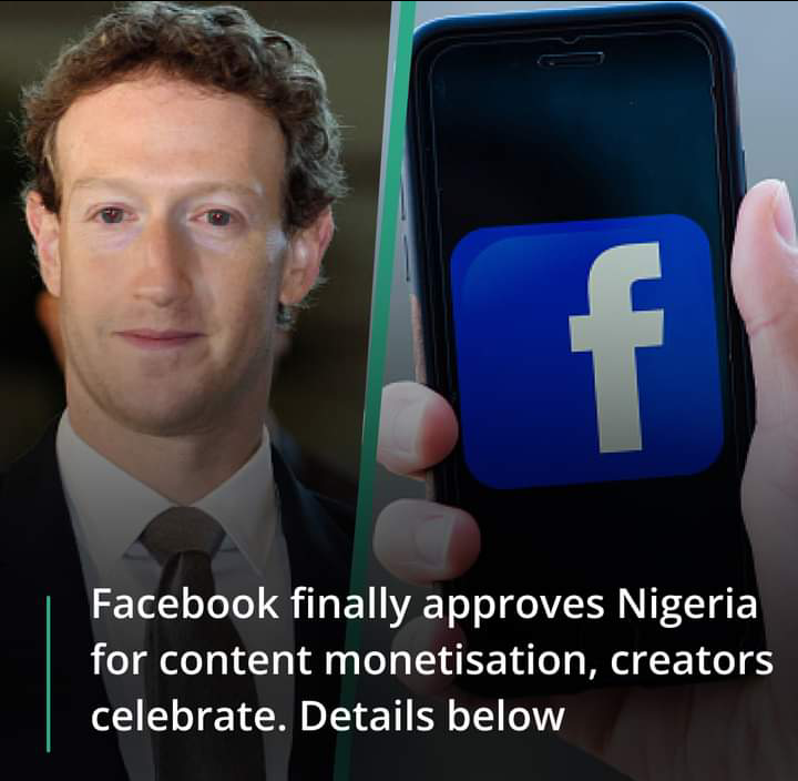 Meta Approves Content Monetization for Facebook Users in Nigeria