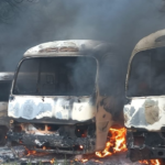 Seven Buses Burnt in Yobe State Amid Protests