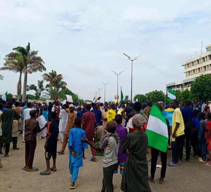 Protesters Target Murtala’s Residence and Threaten March to Kano Government House