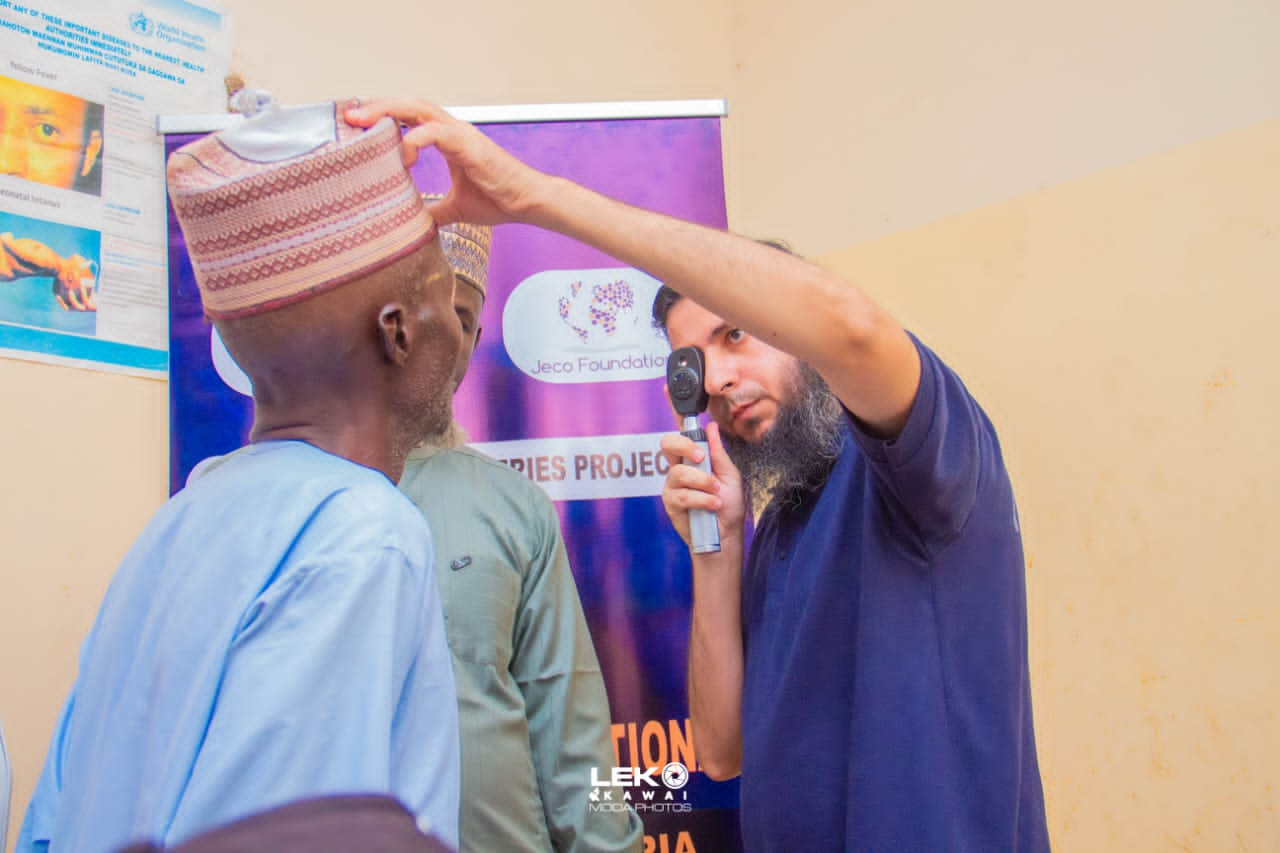 Rep.Leko, Albasar Provide Free Eye Care to 500 Bauchi Constituents