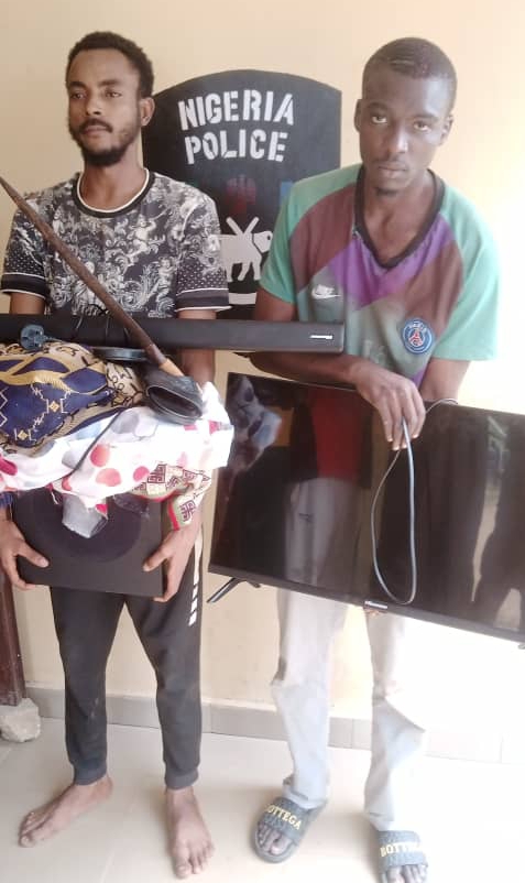 Police arrest two suspects for burglary, theft in Bauchi