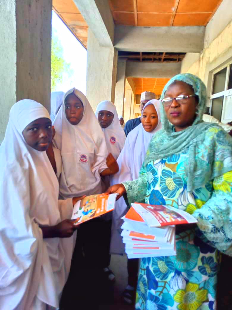 NAWOJ donates educational items