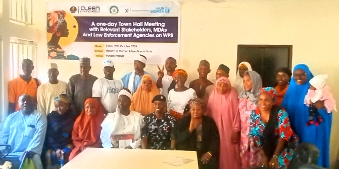 Building Peace Bauchi Group WPS Pushes for Inclusive Policies