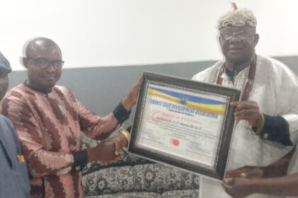 Ebonyi State Development Association Honors ‘ONYEZE’ with Excellence Award