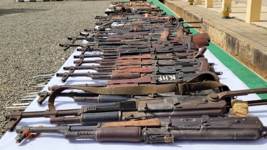 Bauchi Police arrest 2,322 suspects, recovers 23 AK-47 rifles in 2024