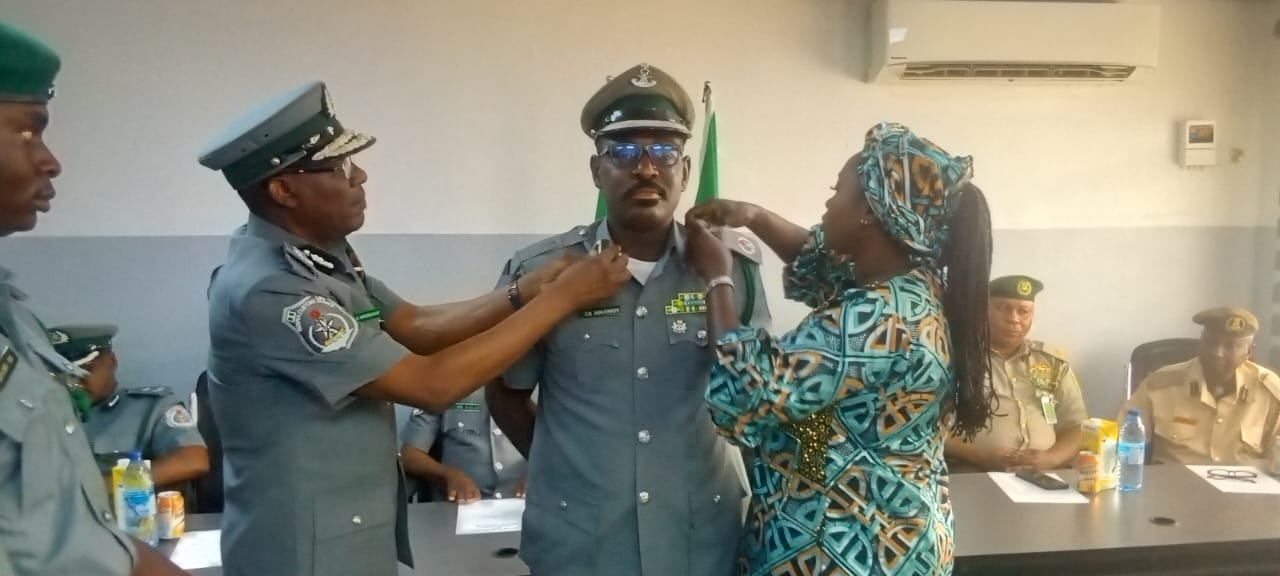 ACG zone D customs task newly promoted officers to redoubled efforts