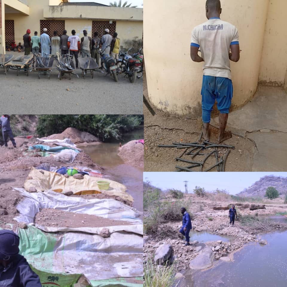 NSCDC nabs 29 suspects of allege Illegal mining vandalism